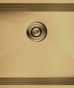 WSG3218 - GOLD SINGLE BOWL WORKSTATION SINK