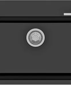 QS3117: "WALTZ" BLACK QUARTZ SINK